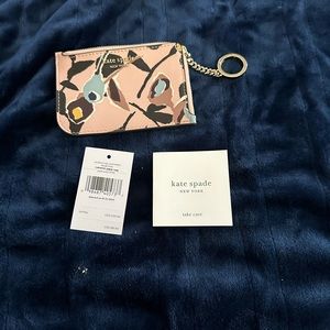 Kate Spade zip card holder